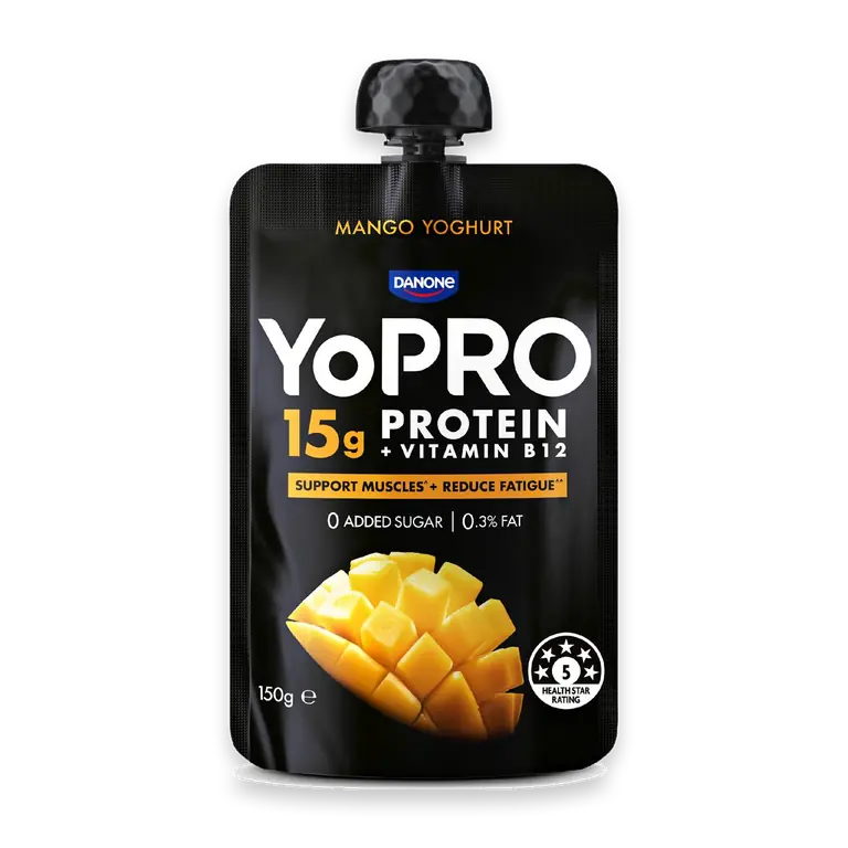 Protein Yoghurt Pouch Mango