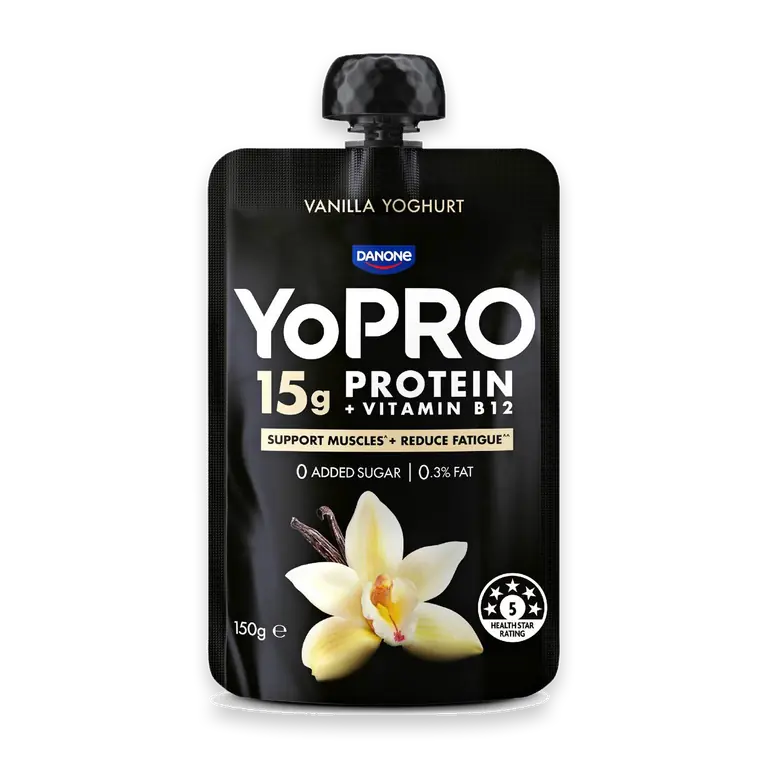 Protein Yoghurt Pouch Vanilla