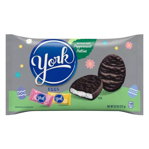 Dark Chocolate Covered Peppermint Patties Eggs