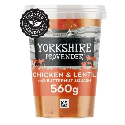 Chicken Lentil & Butternut Squash Soup