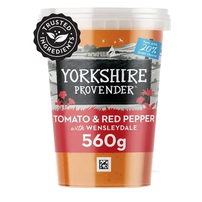 Tomato, Red Pepper & Wensleydale Soup