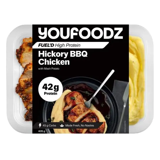 Fueld Texas Bbq Chicken With Mash Potato