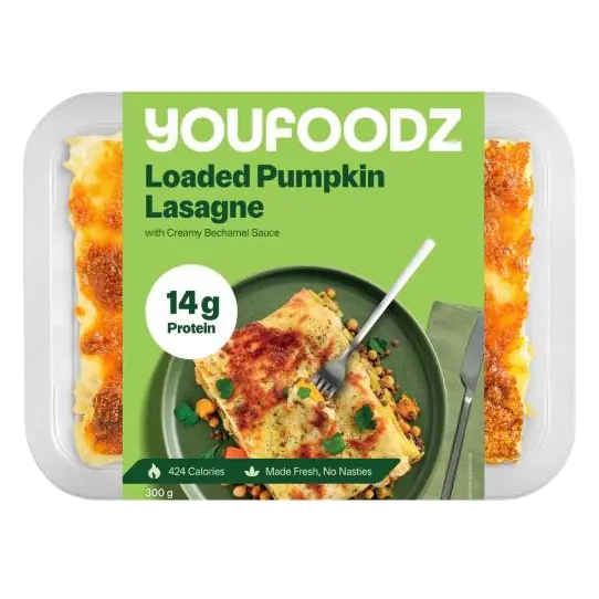 Loaded Pumpkin Lasagne With Creamy Bechamel Sauce