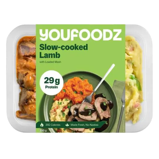 Slow Cooked Lamb With Loaded Mash