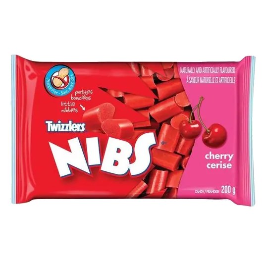 Twizzlers Nibs Candy Cherry 200 g