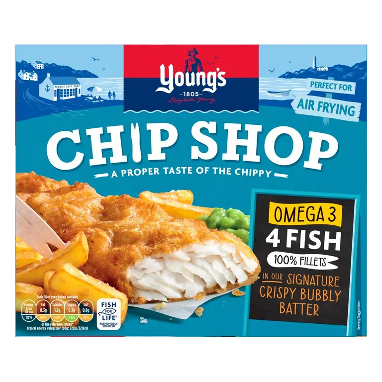 4 Chip Shop Omega 3 Fish Fillets