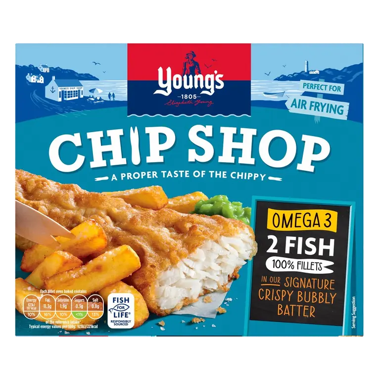 Chip Shop 2 Omega 3 Fish Steaks