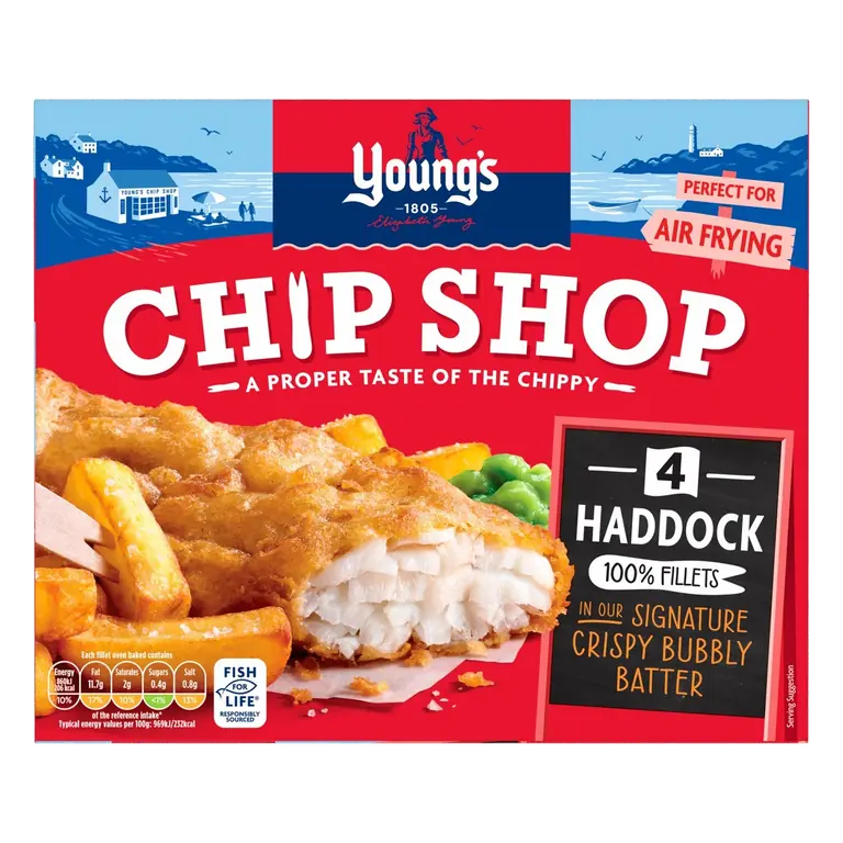 Chip Shop 4 Haddock Fillets