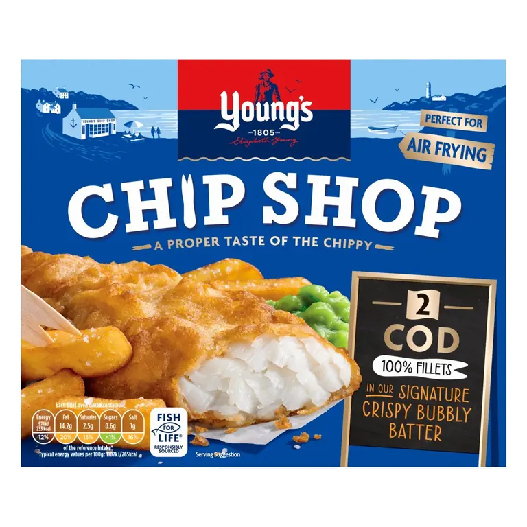 Chip Shop Battered Cod Fillets