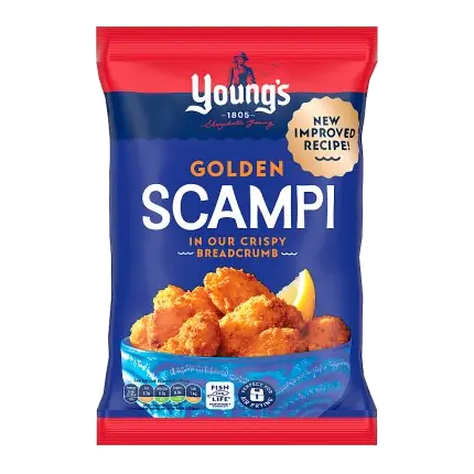 Formed Golden Scampi