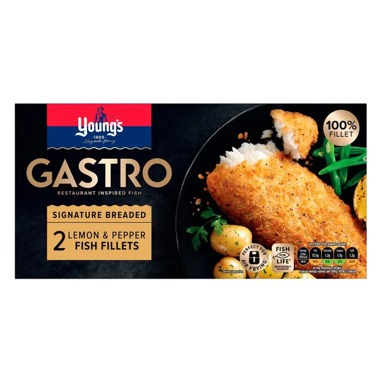 Gastro 2 Lemon & Pepper Fish Fillets