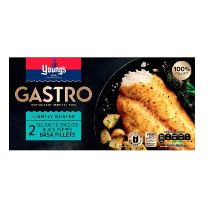 Gastro Sea Salt & Pepper Basa Fillets