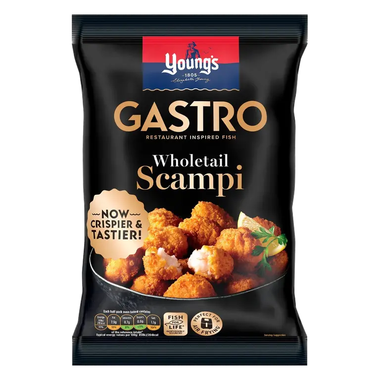 Gastro Wholetail Scampi 220g