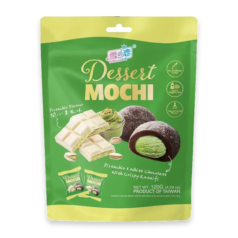 Dessert Mochi Pistachio Chocolate