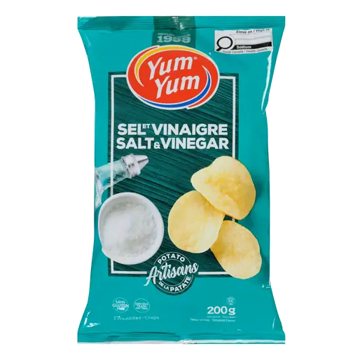 Potato Chips Salt & Vinegar 200 g