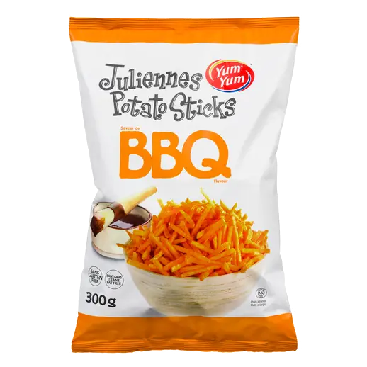 Potato Sticks BBQ 300 g