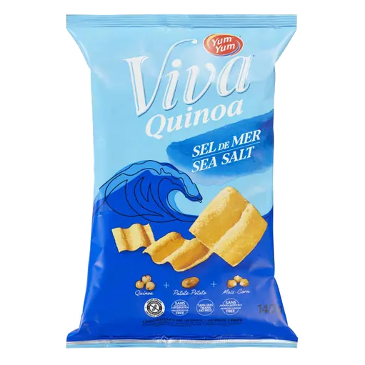 Viva Quinoa Chips Sea Salt 140 g