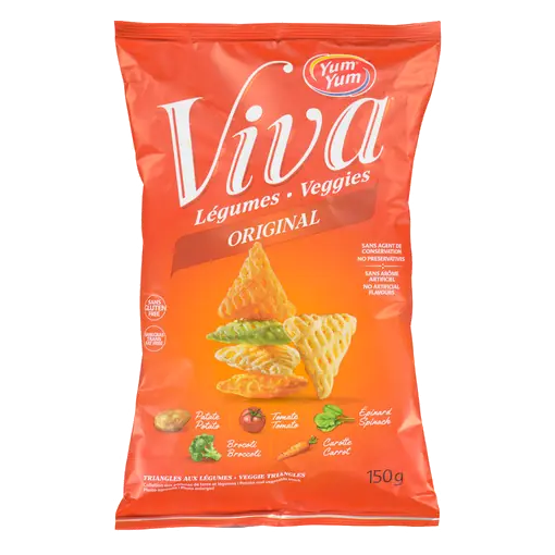 Viva Triangles Original Veggie 150 g