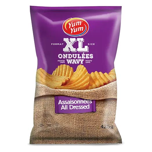 Wavy Chips All Dressed 425 g