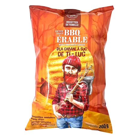Wavy Chips Maple BBQ 200 g