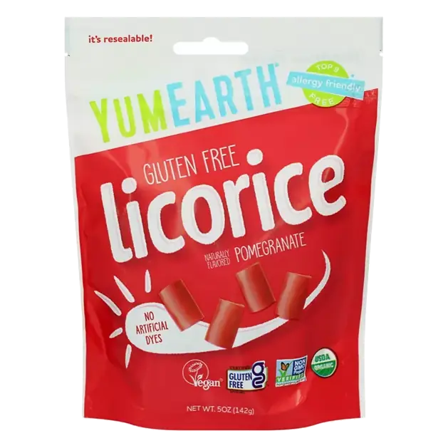 Gluten Free Pomegranate Licorice