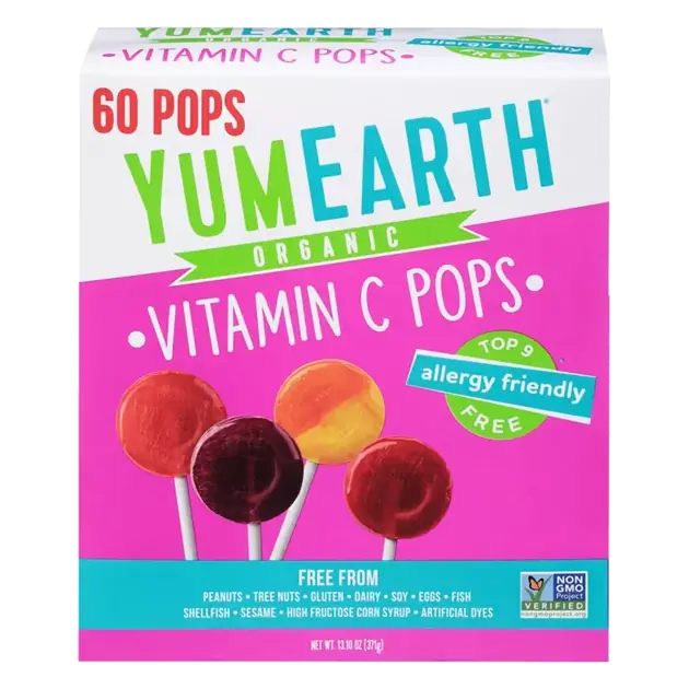 Organic Assorted Vitamin C Pops