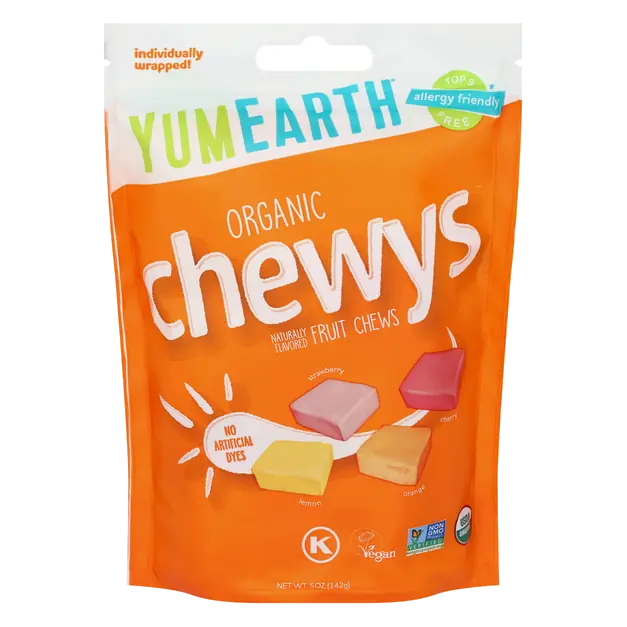 Organic Gluten Free Vegan Fruit Chews Candy