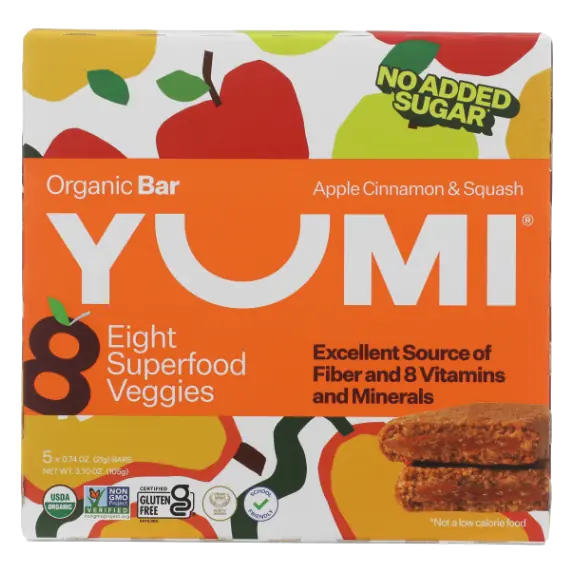 Apple Cinnamon & Squash Organic Bars
