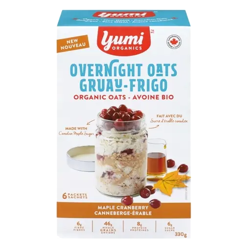 Overnight Oats Maple Cranberry 250 g
