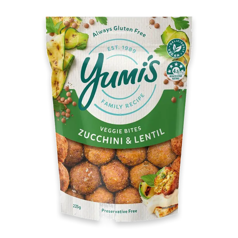 Zucchini & Lentil Bites