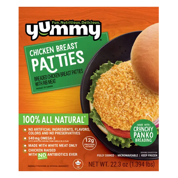 Chicken Breast Patties Frozen