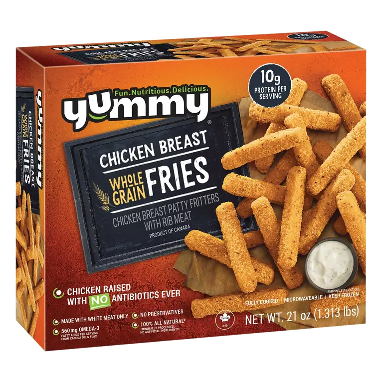 Chicken Breast Whole Grain Fries