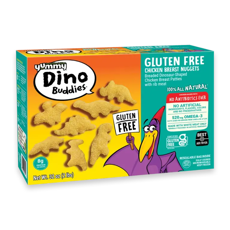 Dino Buddies All Natural Dinosaur Shaped Chicken Nuggets