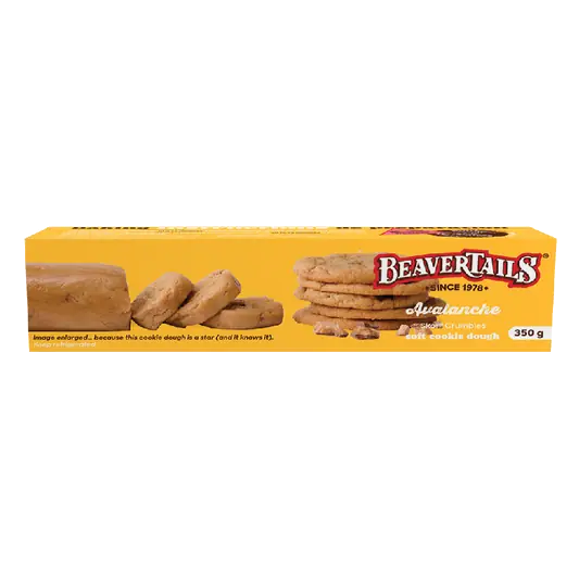 BeaverTails Soft Cookie Dough Avalanche Skor Crumbles 350 g