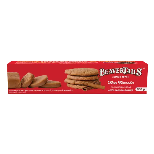 BeaverTails Soft Cookie Dough The Classic Cinnamon & Sugar 350 g