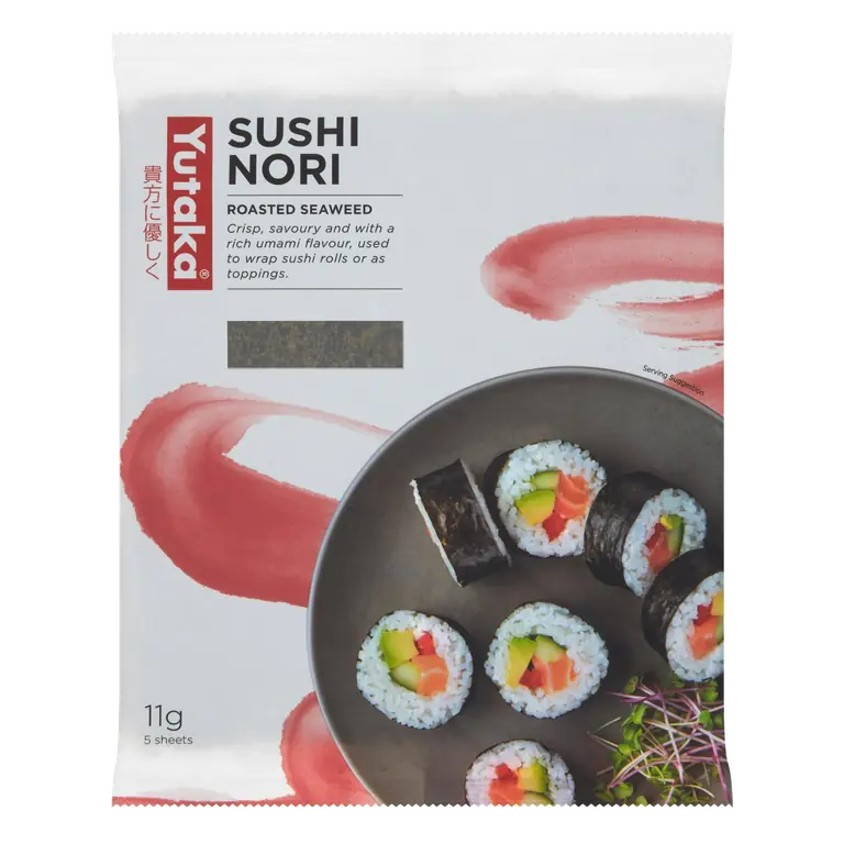 Sushi Nori Roasted Seaweed Sheets x5 11g