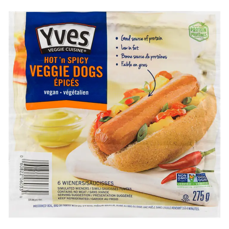 Veggie Dogs Hot n' Spicy 275 g