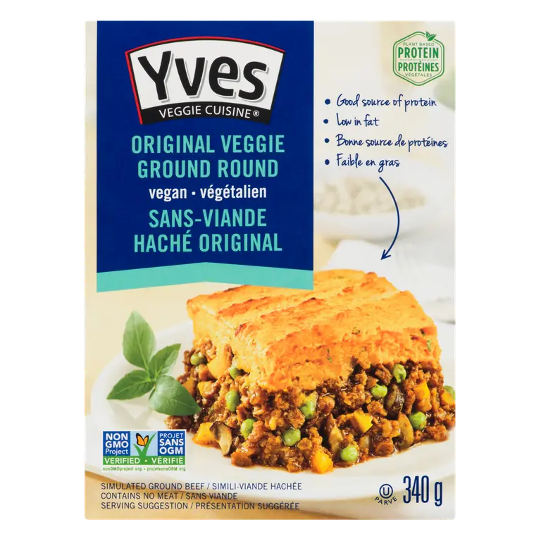 Veggie Ground Round Original 340 g