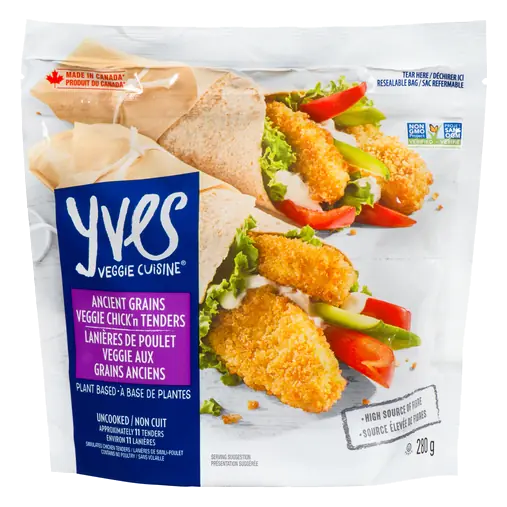 Veggie Frozen Chicken Tenders Ancient Grain 280 g
