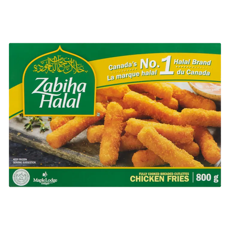 Frozen Breaded Chicken Fries 800 g