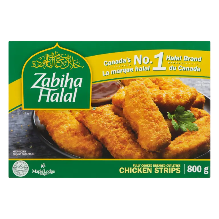 Frozen Chicken Breast Strips 800 g