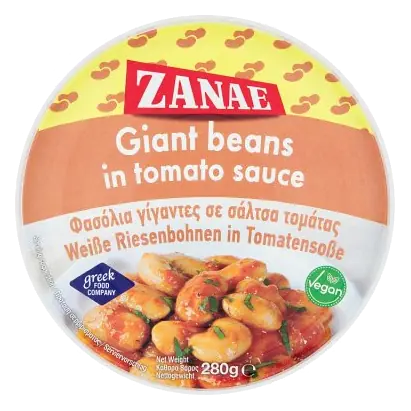 Greek Giant Beans in Tomato Sauce