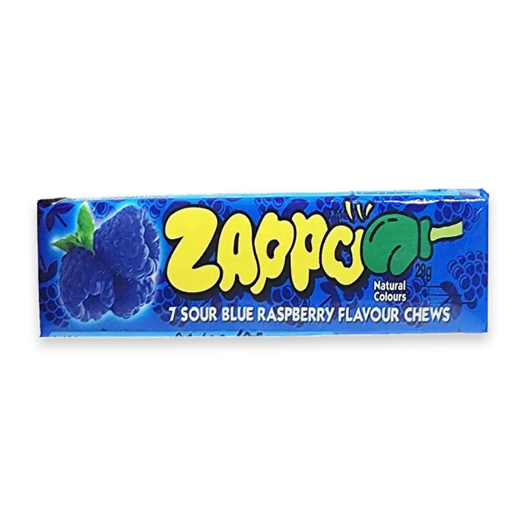 Sour Blue Raspberry Flavour Chews