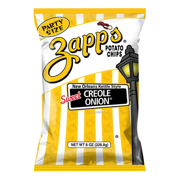 Sweet Creole Onion Flavored Potato Chips
