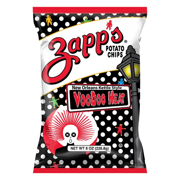 Voodoo Heat New Orleans Kettle Style Potato Chips