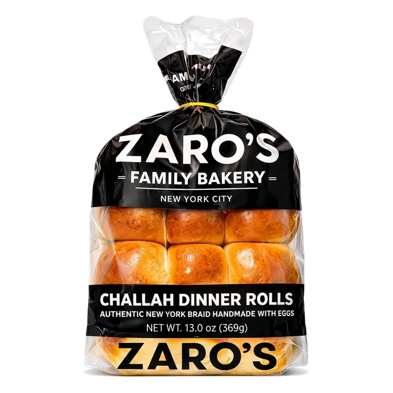 Zaro's Family Bakery Challah Dinner Rolls, 13oz