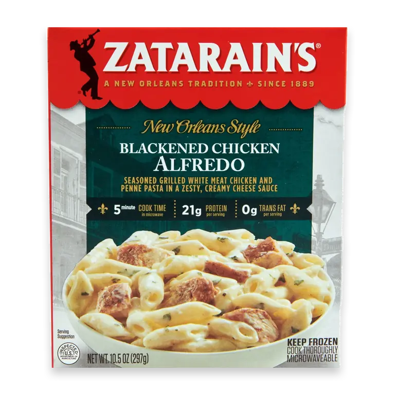Blackened Chicken Alfredo Frozen Dinner