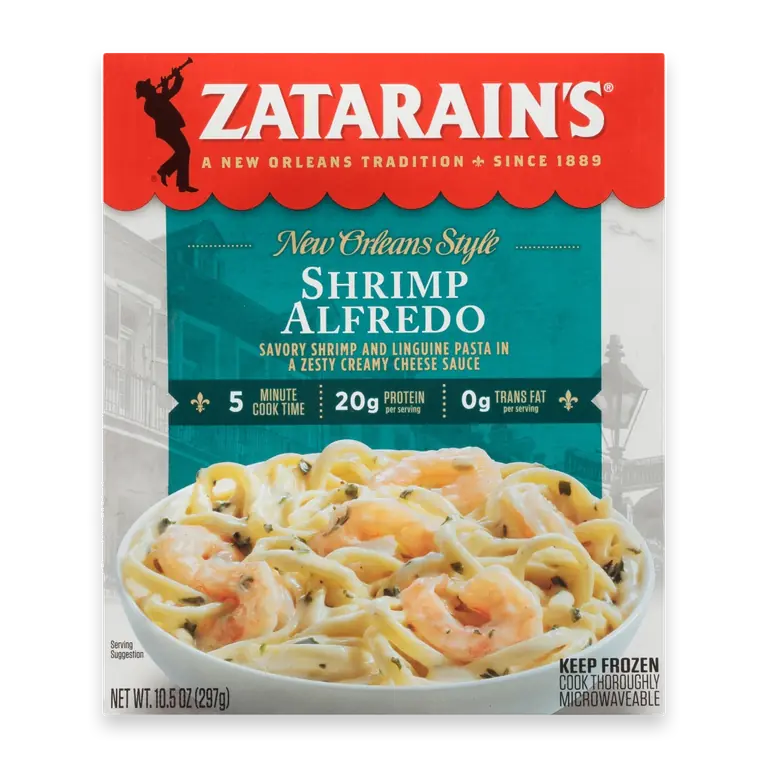 Frozen Shrimp Alfredo