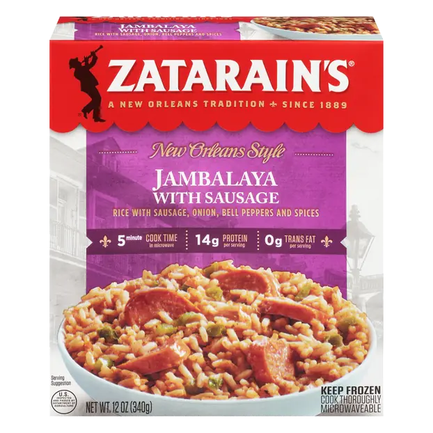 Jambalaya with Sausage Frozen Meal