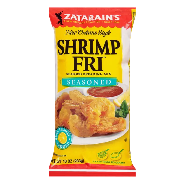 New Orleans Style Shrimp Fri Seasoned Seafood Breading Mix